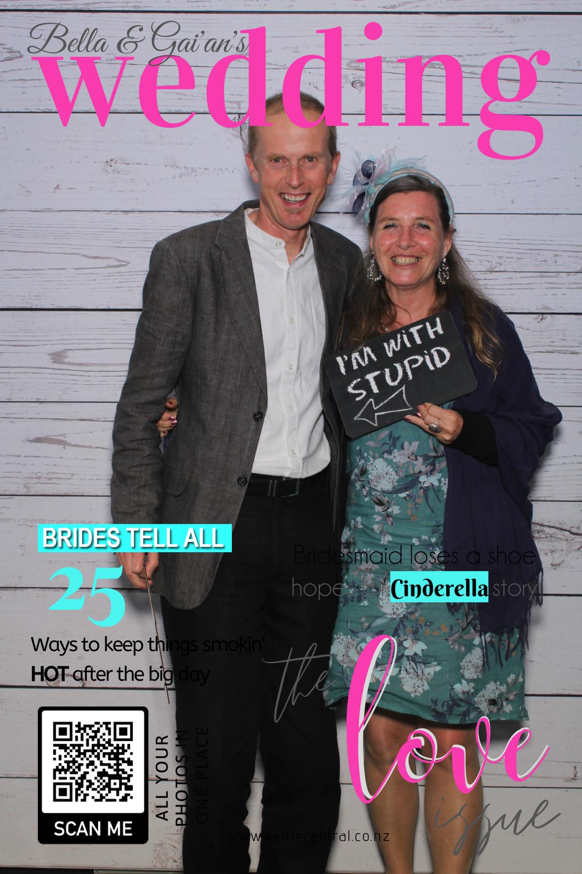 Bella & Gai'an's wedding | View more photos from the event at gallery.photobooth.co.nz/u/SelfieCentral/Bella-Gaians-wedding